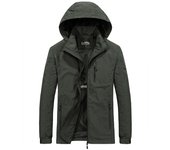 Men's Windbreaker Jackets Waterproof Hooded Water Proof Wind Breaker Casual Coat Male Clothing  Autumn Jackets Men TOP