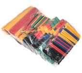 328Pcs/set Sleeving Wrap Wire Car Electrical Cable Tube kits Heat Shrink Tube Tubing Polyolefin 8 Sizes Mixed Color