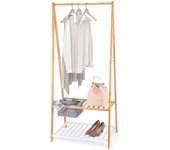 Perchero de Pie Domopak Living Zapatero Bambú 70 x 45 x 160 cm