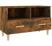 vidaXL Mueble de TV madera contrachapada 80x36x50 cm, Mueble de Salon, Mueble TV, Mueble TV salon, Mesa de TV, Mueble tele
