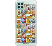 Funda original compatible con Samsung Galaxy A22 5G - Garfield Comic