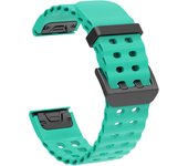 QuickFit 22mm 26mm Silicone Strap For Garmin Fenix 8 7X 7 Pro Solar/6X 6/Epix Pro/Forerunner 965 955 945 935/Instinct 2X 2 band