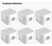 6pcs Cable Organizer Magnetic Plug Box Silicone Cable Winder Flexible Cable Management Clips for Mouse Earphone