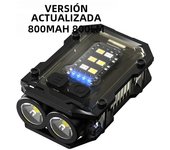 Super Bright Powerful Pocket Torch Light LED Multifunctional Linterna Magnetic COB LED EDC Mini Keychain Flashlight Rechargeable