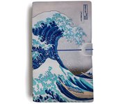 Cuaderno de Viaje Hokusai Kokonote - Diseño de la Gran Ola de Kanagawa