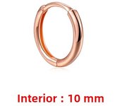 Single Minimal Gold Color Tiny Cartilage Hoop Earrings Glossy Earring Piercing Accessory Trendy Small Huggie Women Hoops For Men