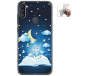 Tumundosmartphone Funda Gel Tpu para Samsung Galaxy A11 / M11 diseño Libro Cuentos Dibujos