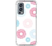 Funda Silicona Antigolpes para Oneplus Nord 2 5G diseño Flores 06 Dibujos