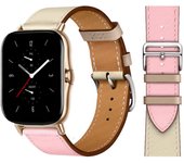 20mm/22mm Leather band For Amazfit GTS 4/3/2/2e/GTS2 Mini/GTR 4/3 pro/GTR2/2e/stratos 2/3 Sport Watch Bracelet Amazfit bip strap