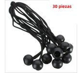 30pcs Bungee Ball Tarps Canvas Tarpaulin Flagpole Ties Cord Ball Elastic Tarpaulin Tied Rope Tensioner Tie Accessory For Tent