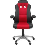 Silla Gaming Piqueras Y Crespo Talave Negro y Rojo Ergonómica y Resistente
