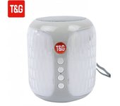 Altavoz Bluetooth Portatil Recargable con Decoraciones de luz RGB, Radio FM