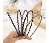 4/5/6pcs Fashion Matte Headband For Women Girls Thin Headband Female Plastic Teeth Hairbands Simple Hair Accessories Mix Styles