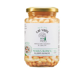 Alubias blancas cocidas bio Cal Valls 220 gramos