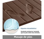Super Absorbent Bath Mat Memory Foam Carpet Non-slip Bathroom Rug Bathtub Side Floor Rugs Shower Room Doormat Toilet Footpad