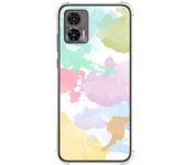 Funda Silicona Antigolpes para Motorola Edge 30 Neo 5G diseño Acuarela 11 Dibujos