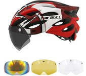 Cycling Helmet Light Road Mtb Mountain Bike Bicycle Led Helmet 54-62cm for Men Women Visored Bicycle Helmet Casco Accesorios