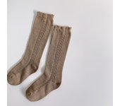 Soft Cute Kids Knee High Socks Baby Boys Girls Cotton Mesh Breathable Soft Socks Newborn Infant Long Socks Suit For 1-8 Years
