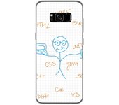 Tumundosmartphone Funda Gel Tpu para Samsung Galaxy S8 Diseño Informatico Dibujos