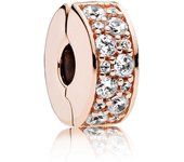 Abalorio Clip Pandora 781817CZ Mujer Elegancia Brillante Rose