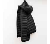 2024 Men Winter Coat Fashion Hooded White Duck Down Jackets Plus Size Ultralight Down Coat Portable Slim Down Parkas