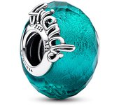 Pandora Charm en plata de ley Cristal de Murano Facetado Amistad 792762C01 , para Mujer