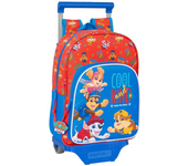 Mochila con Carro Paw Patrol "Cool" 26x34x11 Cm (Safta 612542020)