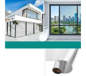 Household insulated glass film windows balconies privacy protection sun protection one-way mirrors window film stickers