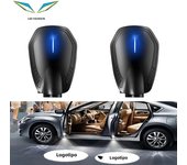 2PCS Rechargeable Led Car By Welcome Light Wireless Car Styling Laser Projector Logo Ghost Shadow Lamp Car Accessories