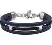 BREIL Colección B MIX, Pulsera Hombre en Acero, Ideas de Regalos para Hombre