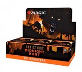 Juego de cartas set booster wizards of the coast magic the gathering innistrad midnight hunt 30 sobres ingles