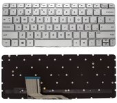 TECLADO PARA PORTÁTIL HP SPECTRE 13-4000 13-4100 13-4200 X360 PLATA SIN MARCO