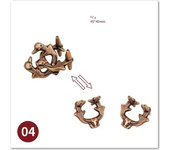 Metal Puzzle Brain Teasers Grow the Intellect Box Unwrapped Toys For Kids Adults Fidget For Logica Games