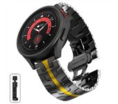 20mm 22mm Titanium Color Strap For Huawei Watch 4 Pro GT3 46mm For Samsung Galaxy Watch 5 Pro 45mm Gear S3 Stainless Steel Band