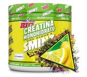 Big Nutrition - Creatina Monohidrato Smint Sours Limón 210 Gr. "Creapure" - Creatina con sabor Smint de limón  Mejora la fuerza, la explosividad y la recuperación entre series. Sabor increible 😋