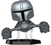 Figura Pop Rider Deluxe Star Wars Mandalorian 9 The Mandalor-Figura de Vinilo Coleccionable - Idea de Regalo- Mercancia Oficial - Juguetes para Niños y Adultos - Movies Fans - Muñeco para Coleccionistas y Exposición