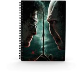 LIBRETA EFECTO 3D SD TOYS HARRY POTTER HARRY VS VOLDEMORT