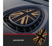Car Dashboard Air AC Vent Outlet center Console 3D Sticker For MINI COOPER S Clubman F54 F55 F56 Interior Decoration Accessories