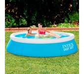 Piscina hinchable Easy Set Intex 880L 3 personas azul Ø183x51 cm