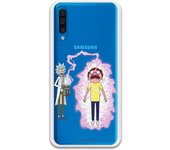 Funda original compatible con Samsung Galaxy A50 - A50s - A30s - Rick y Morty Rayo