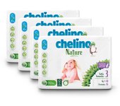 Pack ahorro Pañales T3 4-10 kg Chelino Nature 144 uds