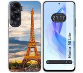 Funda Silicona para Huawei Honor 90 Lite 5G diseño Paris Dibujos