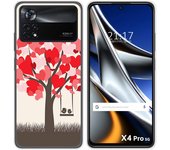 Funda Silicona para Xiaomi POCO X4 Pro 5G diseño Pajaritos Dibujos