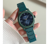 Carbon Fiber Band For Samsung Galaxy 7/FE/4/5/6/Classic 46mm/Active 2 40mm 44mm link Bracelet Huawei Watch GT 4/2/2e/3/Pro strap