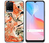 Funda Silicona para Vivo Y21 / Y21s / Y33s diseño Mármol 12 Dibujos