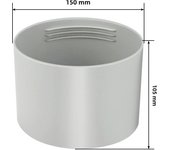 130 150mm Duct Extension Pipe Telescopic Flexible Mobile Air Conditioner Exhaust Hose Accessories Vent Hose 1.5/2M