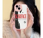 Scarface Tony Montana Phone Case Hard Leather For iPhone 15 14 13 12 Mini 11 14 Pro Max Xs X Xr Plus Fundas