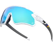 SCVCN Polarizadas Gafas de Ciclismo con 3 Lentes Intercambiables Hombres Mujeres Bicicletas