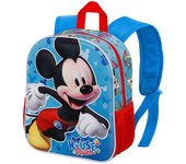 MOCHILA 3D PEQUEÑA MICKEY MOUSE HOUSE. KARACTERMANIA