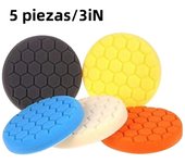 3/4/5/6/7inch Car Polishing Pad Kit Set Self-Adhesive Buffing Waxing Sponge Wool Wheel Polishing Pad For Car Polisher Drill